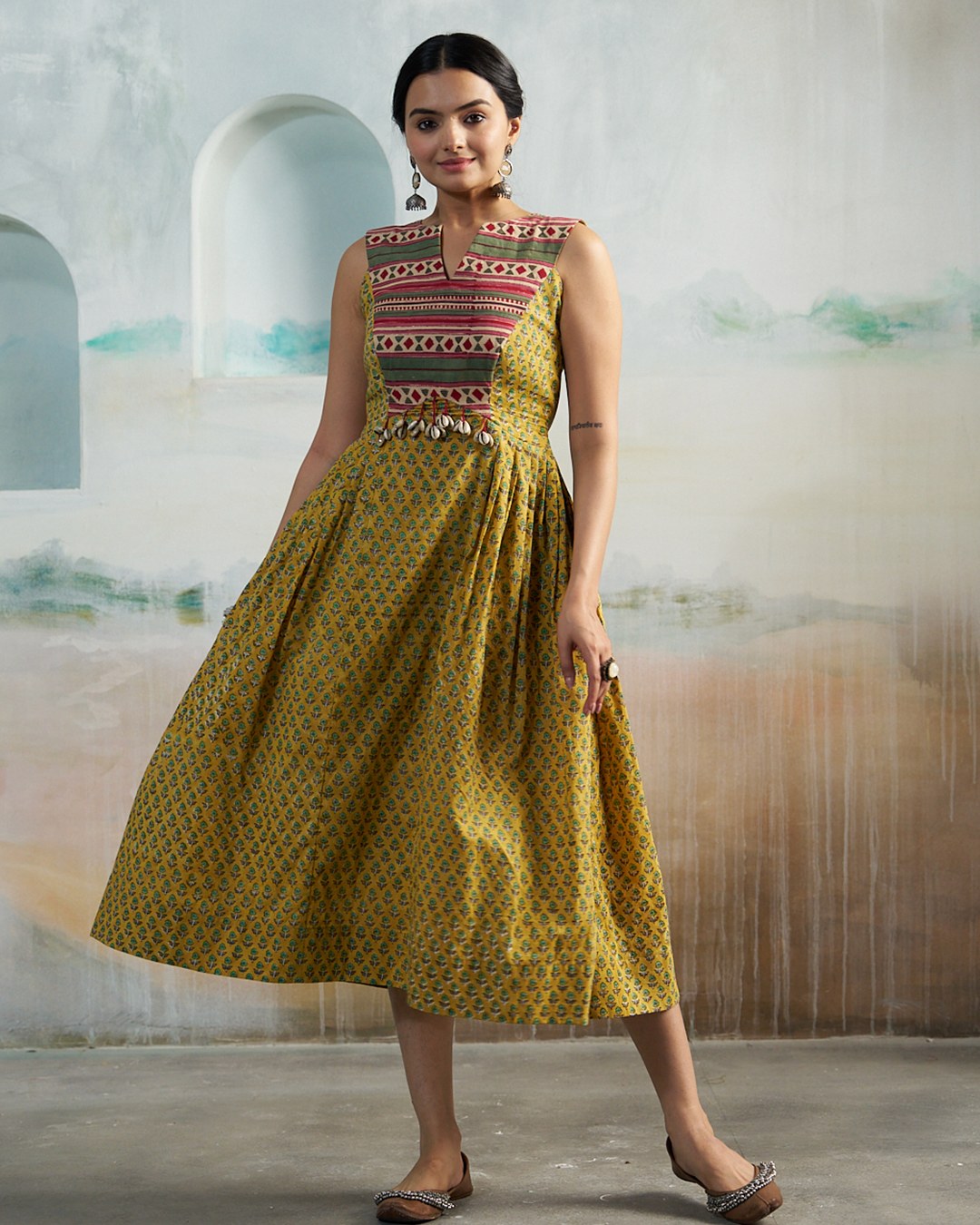 Marigold Dress – HOUSE OF GHUNGROO