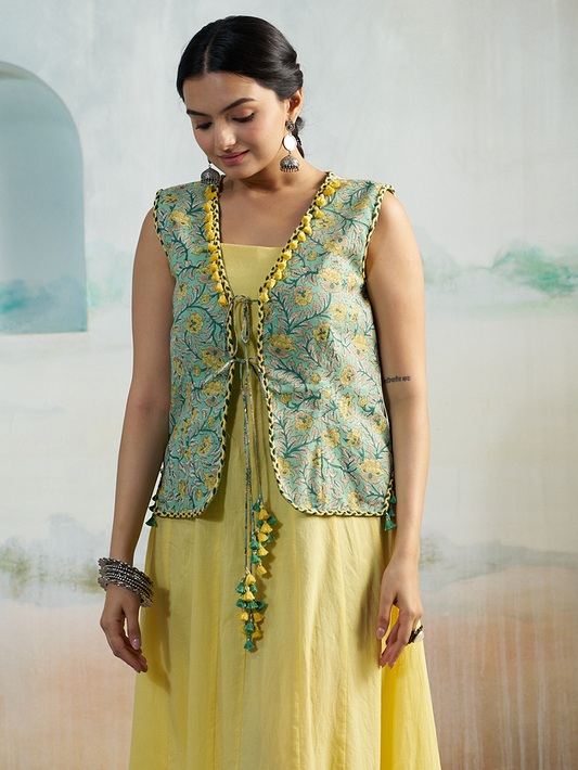 Ornate Bloom Koti Dress