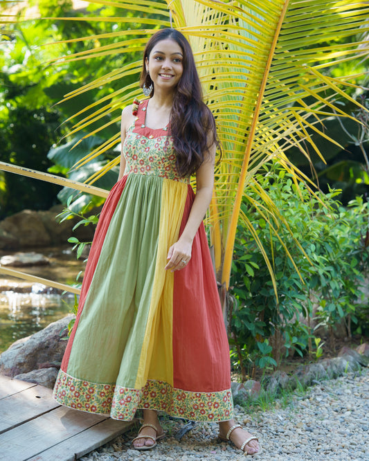 BREEZE SUNFLOWER  DRESS - HOG 26